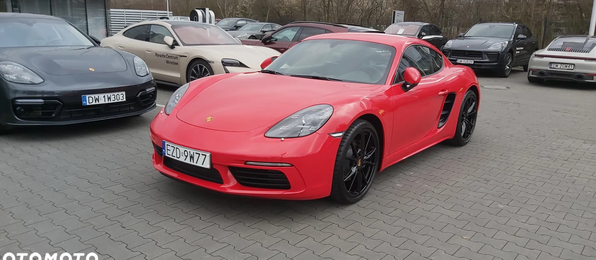 Porsche 718 Cayman cena 389999 przebieg: 9, rok produkcji 2023 z Pabianice małe 254